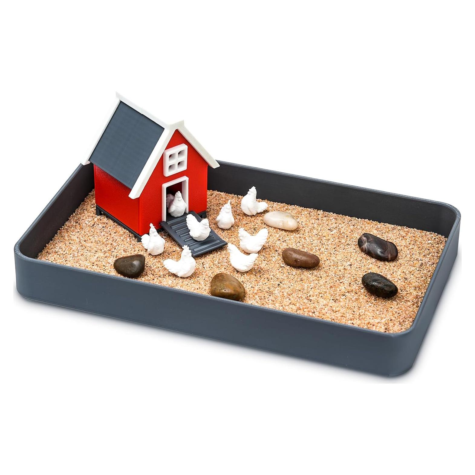 Jardín Zen de Arena EAMC - Kit Mini de Alivio de Estrés