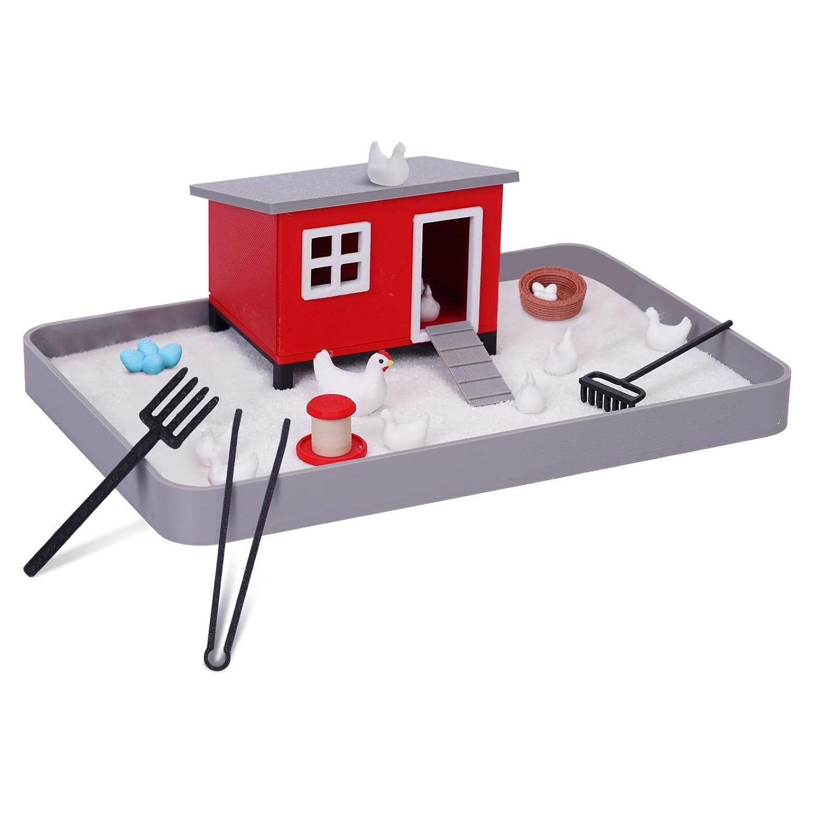 Kit de Jardín Zen Lannitai - Accesorio de Escritorio Alivio Estrés