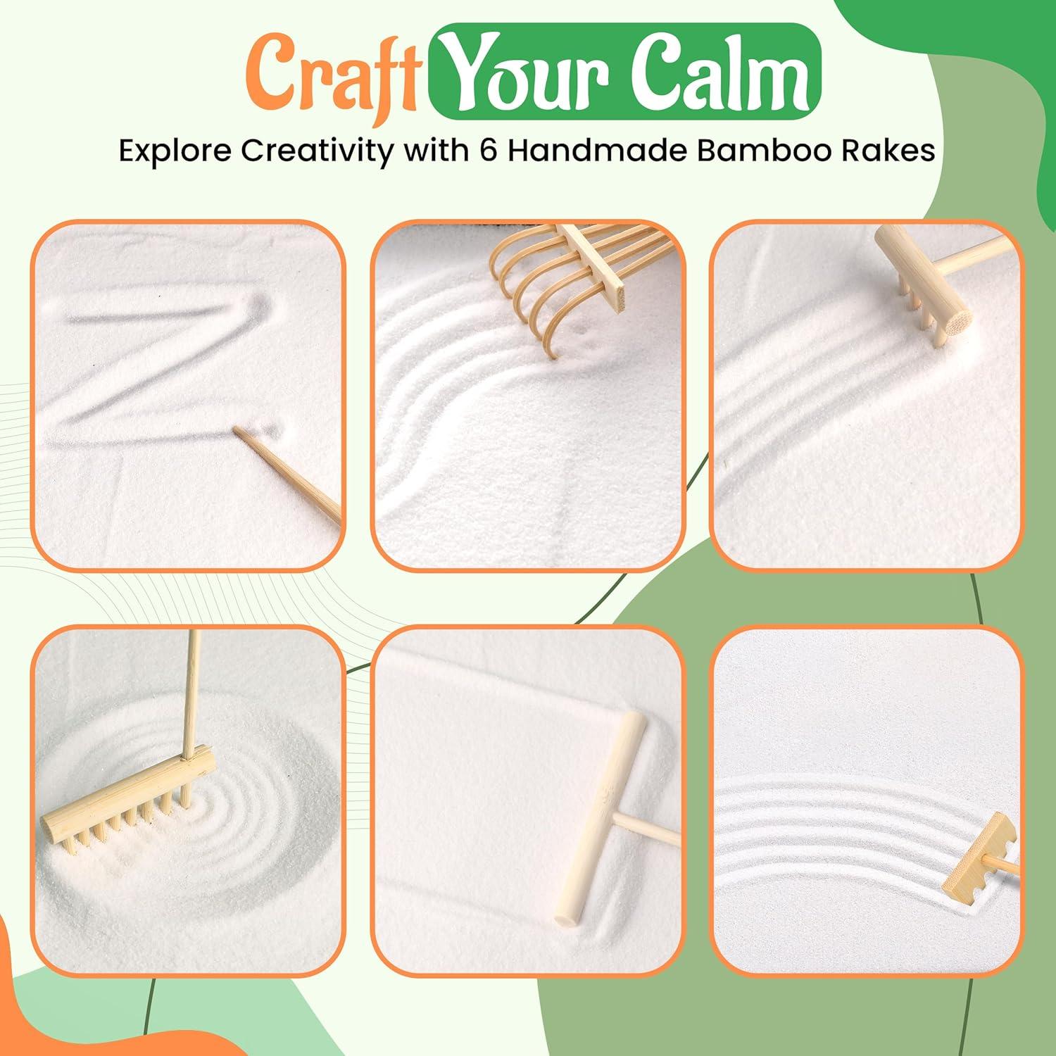 Jardín Zen Japonés D Divinified - Kit de Relajación 27.94x20.32 cm