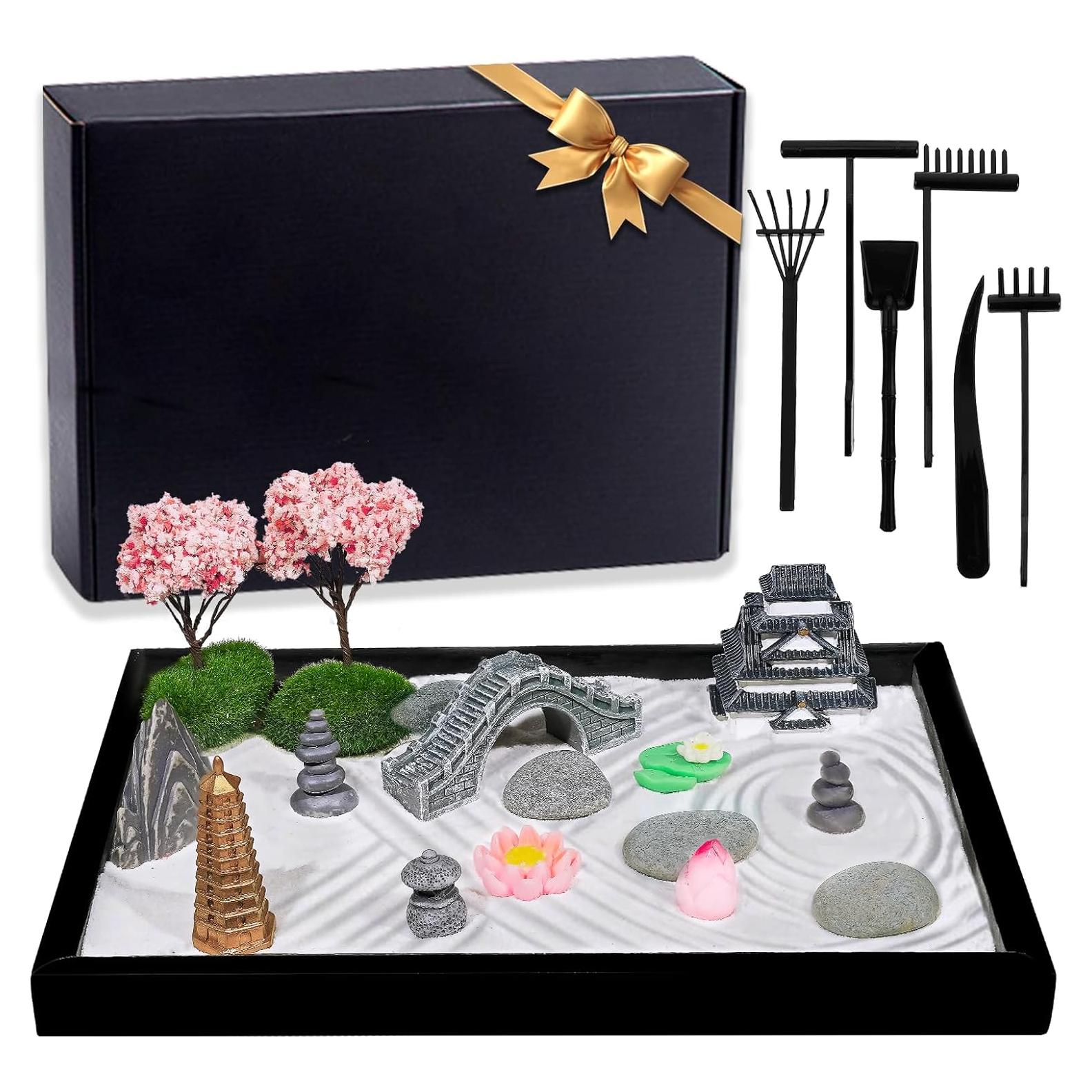 Kit Jardín Zen Bbiamsleep Mini 24.9x17.8cm con 27 Accesorios