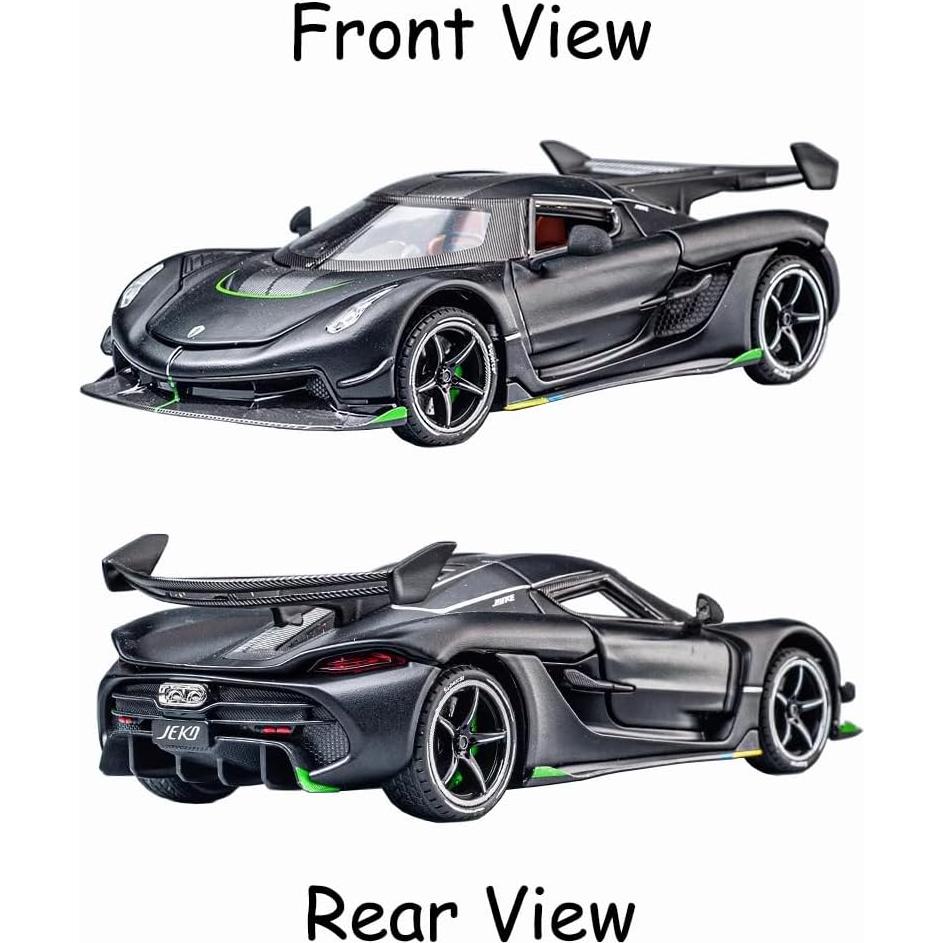 Coche de Juguete Koenigsegg Jesko 1/24 con Luz y Sonido