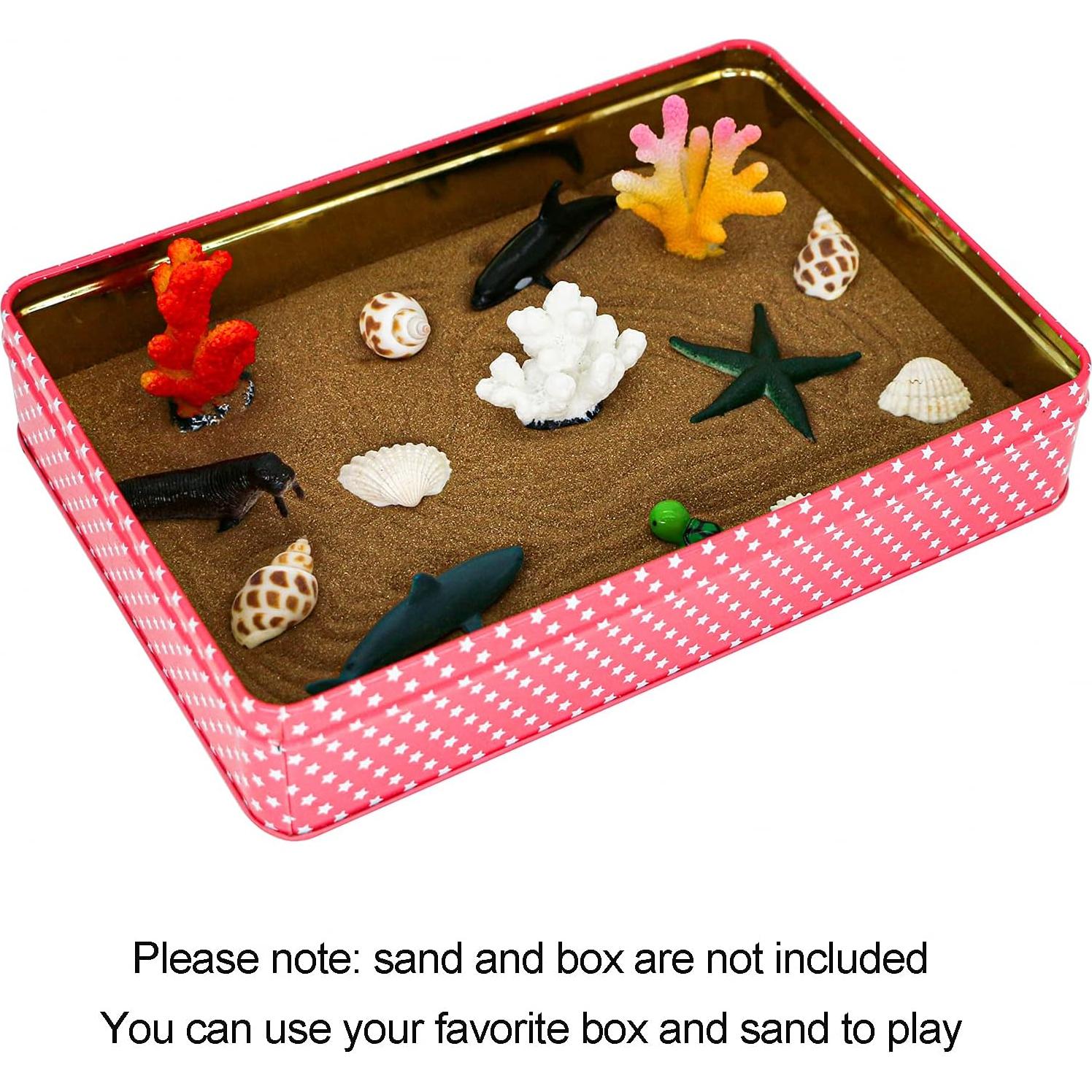 Kit de Accesorios de Jardín Zen de Playa JJJ Arts 28 Piezas