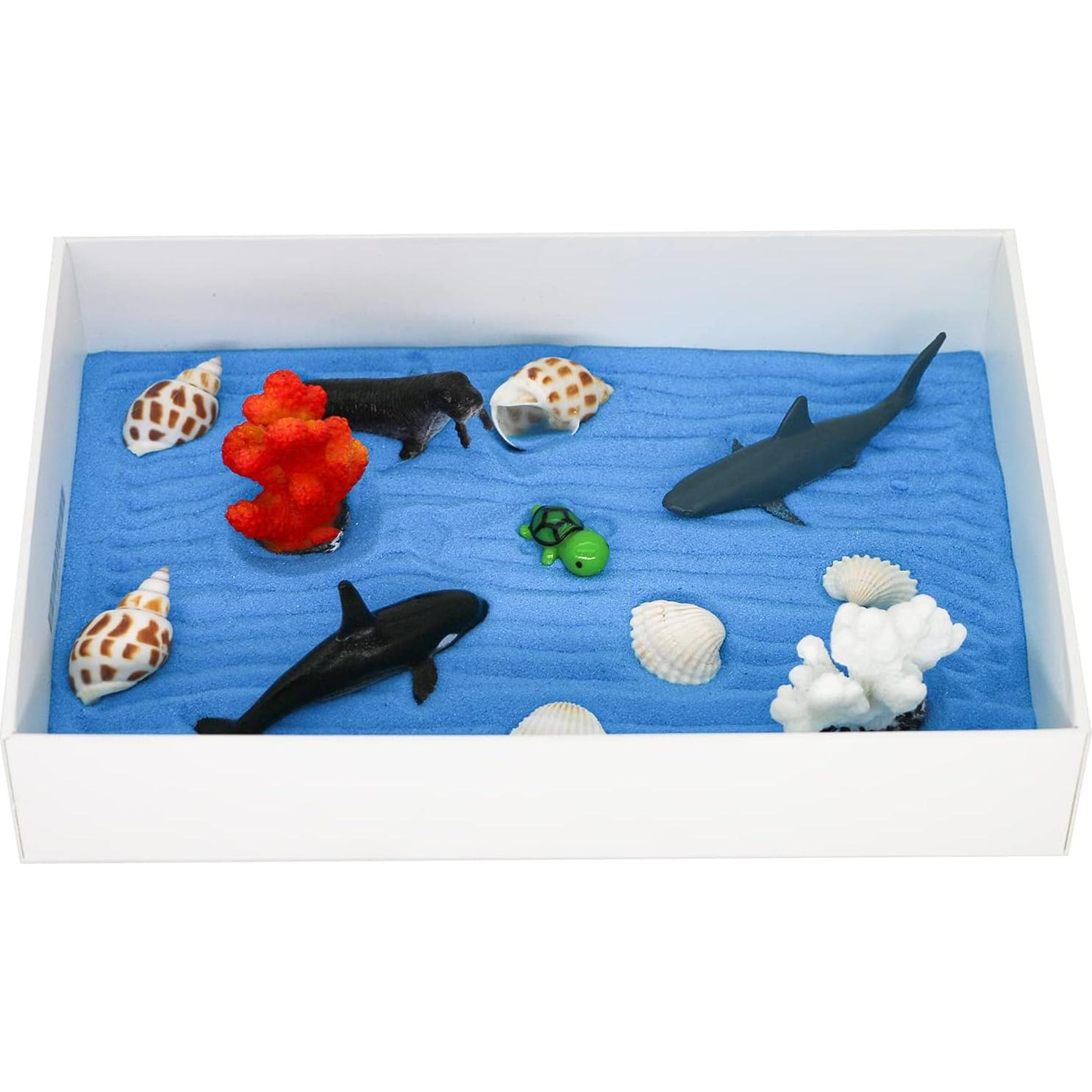 Kit de Accesorios de Jardín Zen de Playa JJJ Arts 28 Piezas