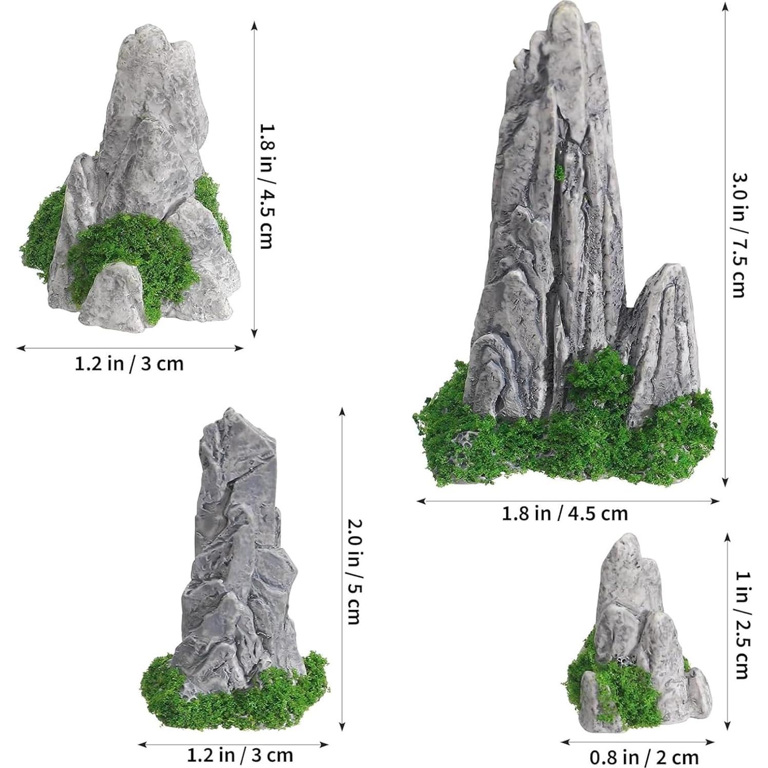 8 Piezas Decorativas Jardín Zen Wionin Estatuas Miniatura