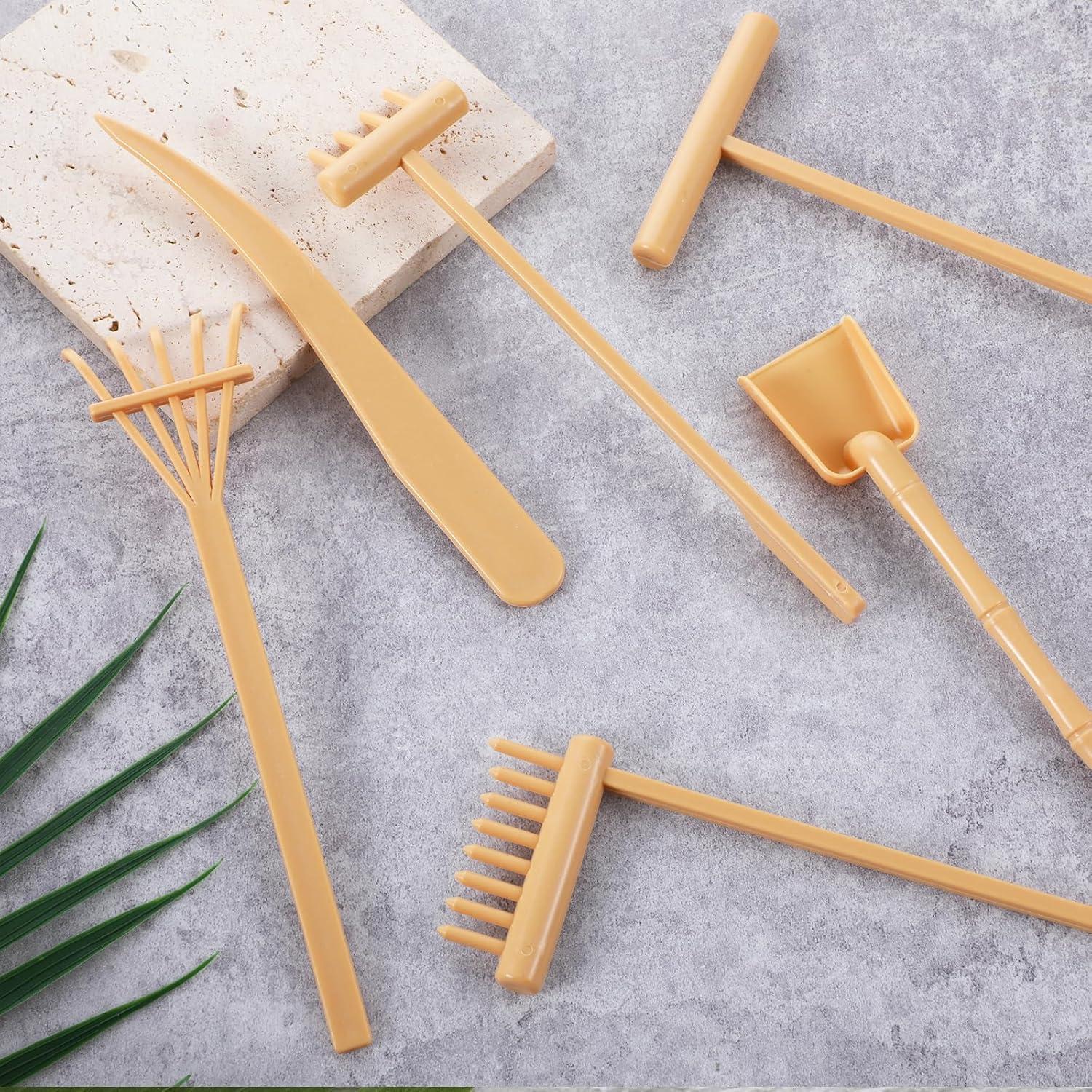 Set de 6 Herramientas de Jardín Zen Miniatura Psyqtsuary