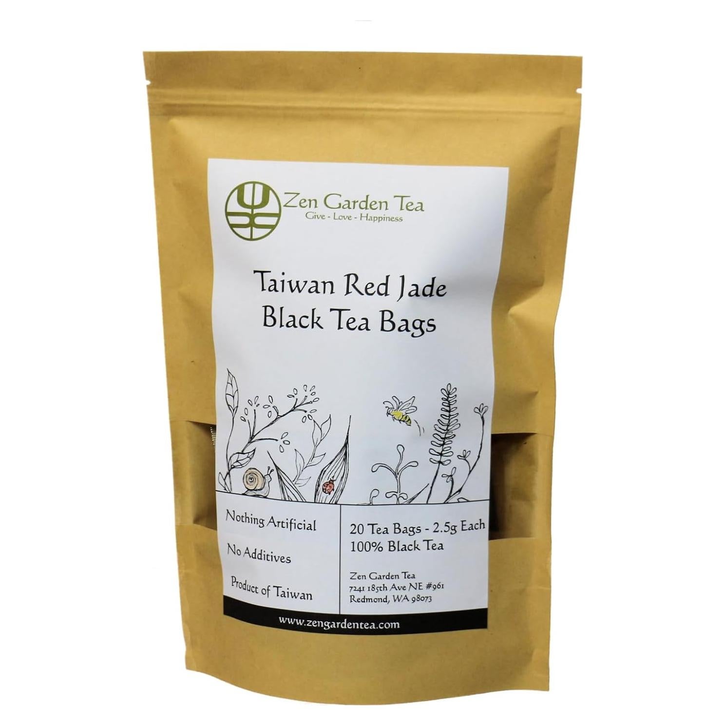 Bolsitas de Té Premium Zen Garden Tea Red Jade #18 - 20 Unidades