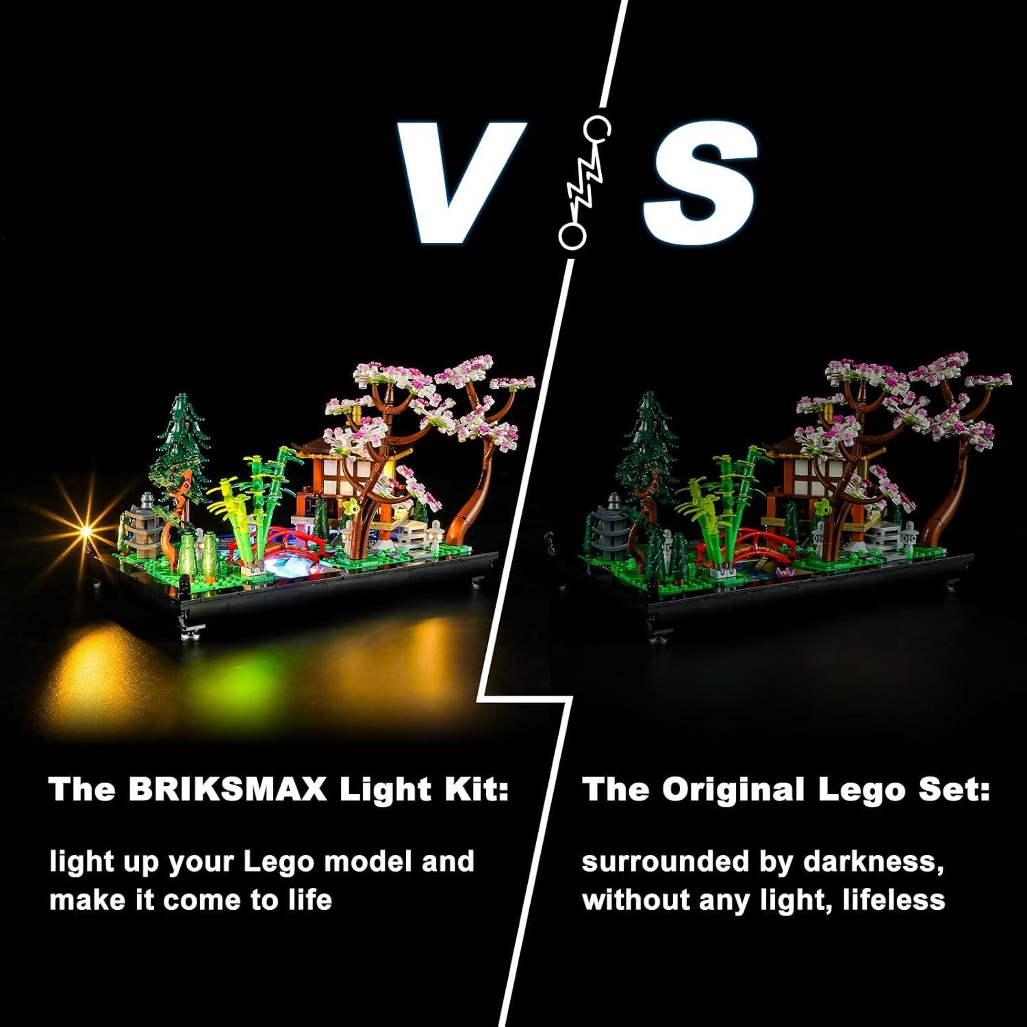 Kit de Iluminación LED Briksmax para LEGO 10315 Jardín Tranquilo