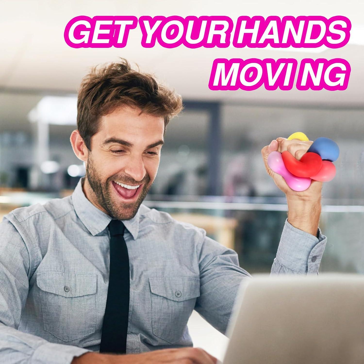 Paquete de 24 Cubos Antiestrés Rifang 3.56 cm Juguetes Squishy