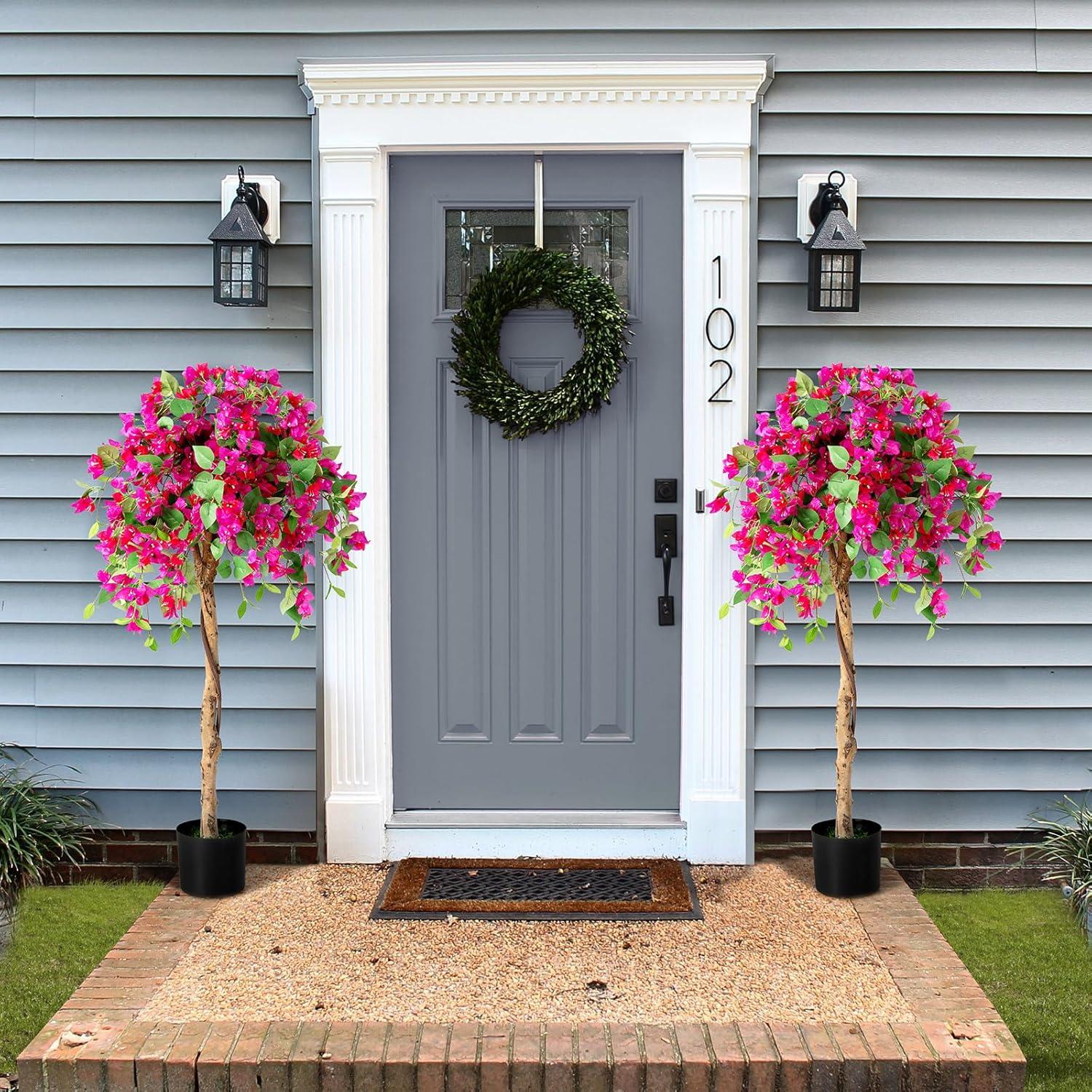 Árbol Artificial Bugambilia Safeplus 135 cm con Maceta