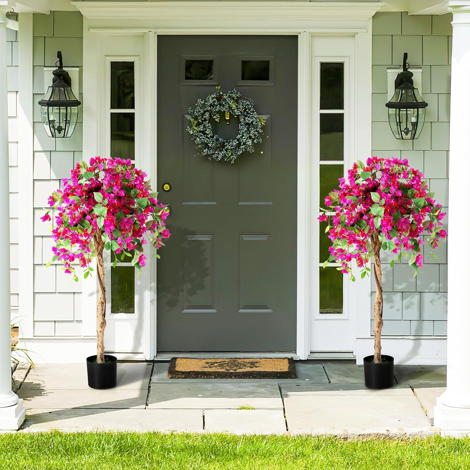 Árbol Artificial Bugambilia Safeplus 135 cm con Maceta