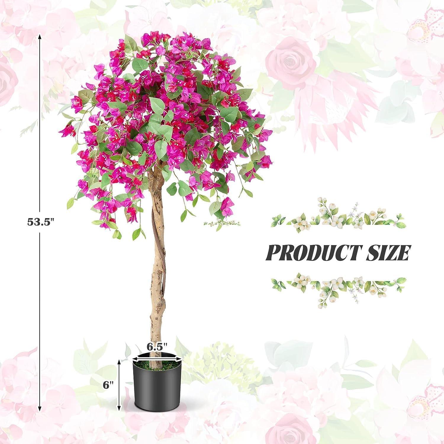 Árbol Artificial Bugambilia Safeplus 135 cm con Maceta