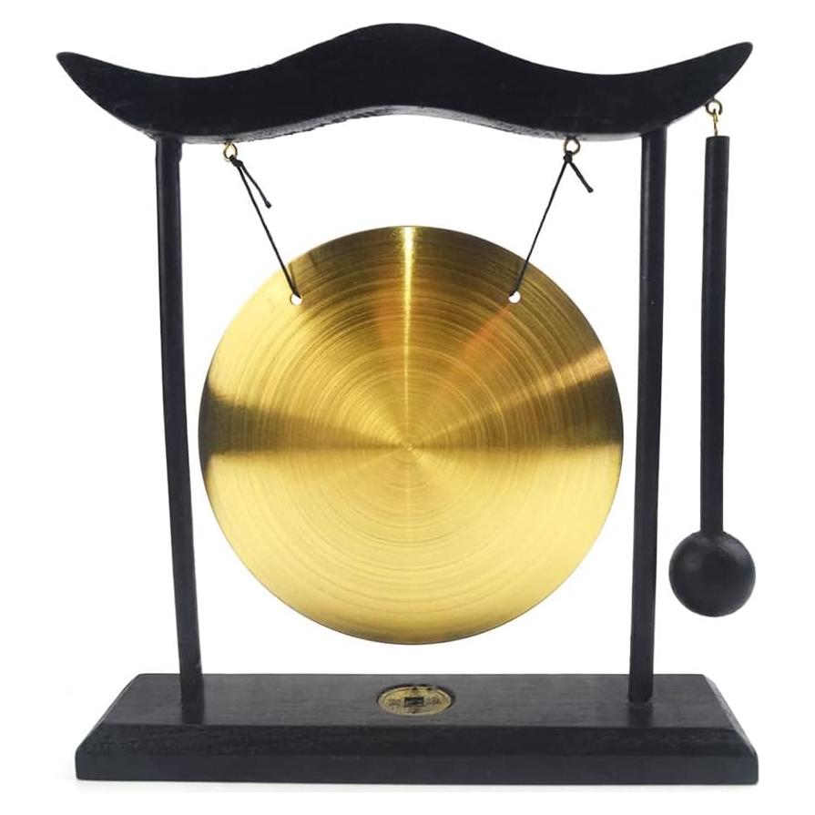 Gong de Bronce Hooshing 19 cm Decoración Zen para Hogar