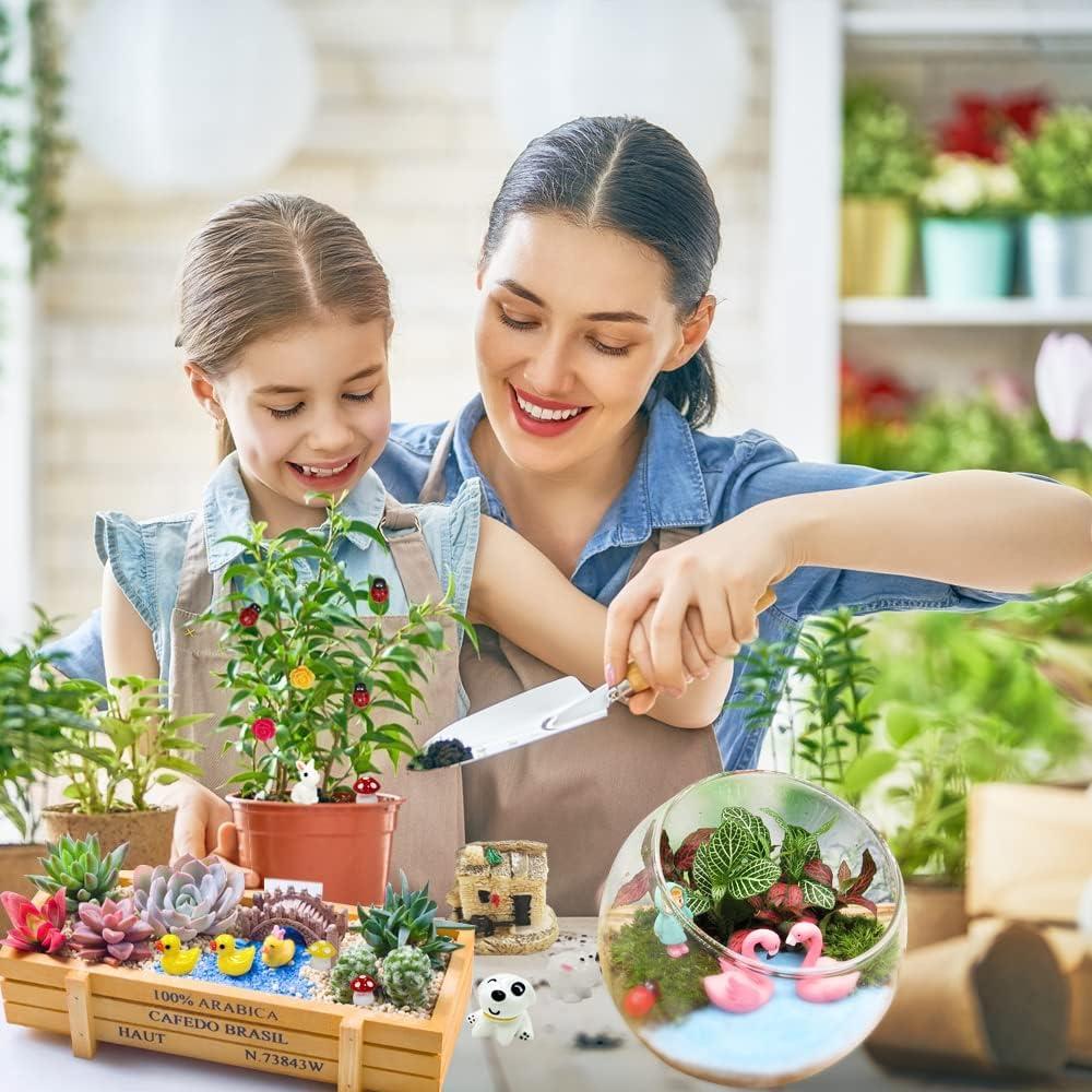 50 Piezas Accesorios Jardín de Hadas Dracarys Resina