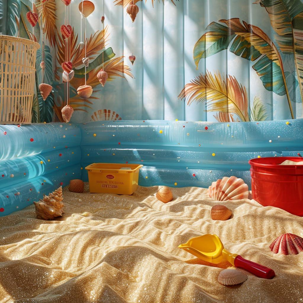 HappyFiller 0.91 KG Arena Silica Natural para Decoración y Manualidades