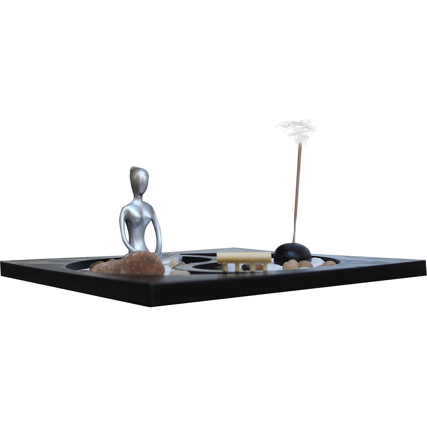 Jardín Zen Deluxe Royal Brands con Estatua y Accesorios