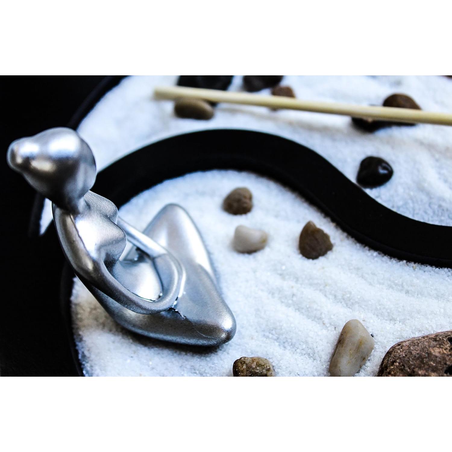 Jardín Zen Deluxe Royal Brands con Estatua y Accesorios