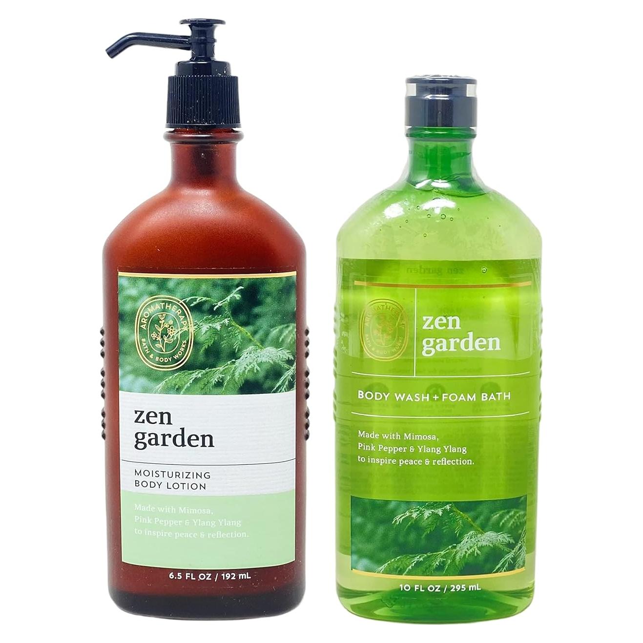 Set de Gel de Ducha y Espuma de Baño Jardín Zen - Baño y Cuerpo