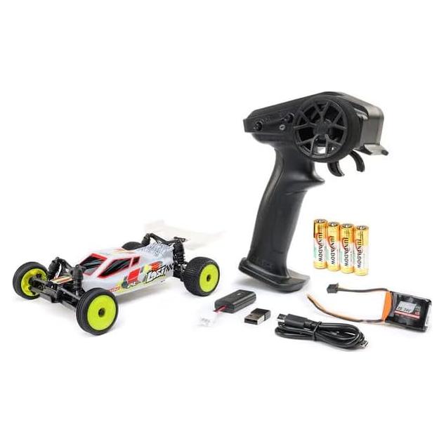 Losi Buggy RC Micro-B 2WD 1/24 RTR Blanco - LOS00007T1