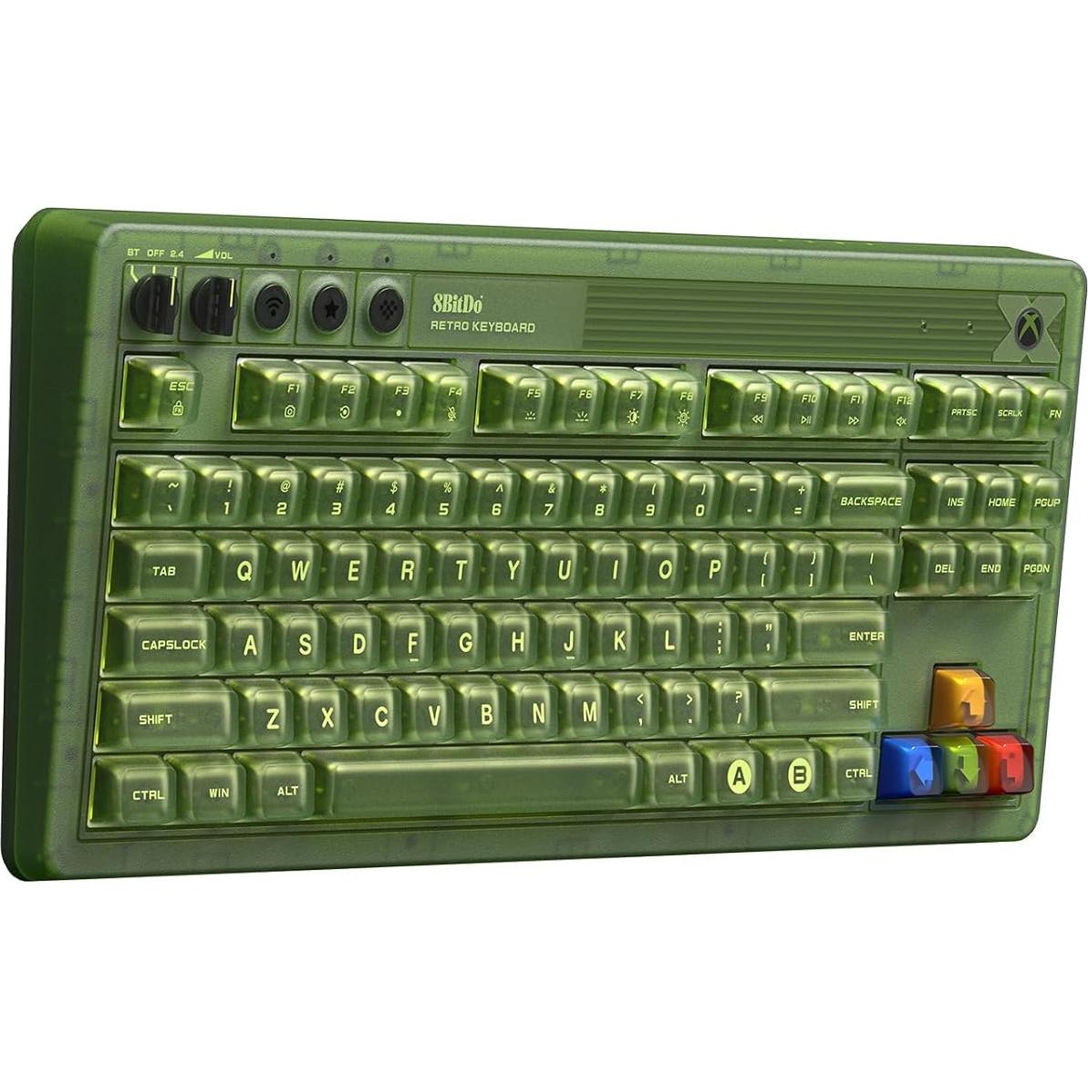 Teclado Mecánico Retro 8BitDo 87 Teclas RGB Inalámbrico