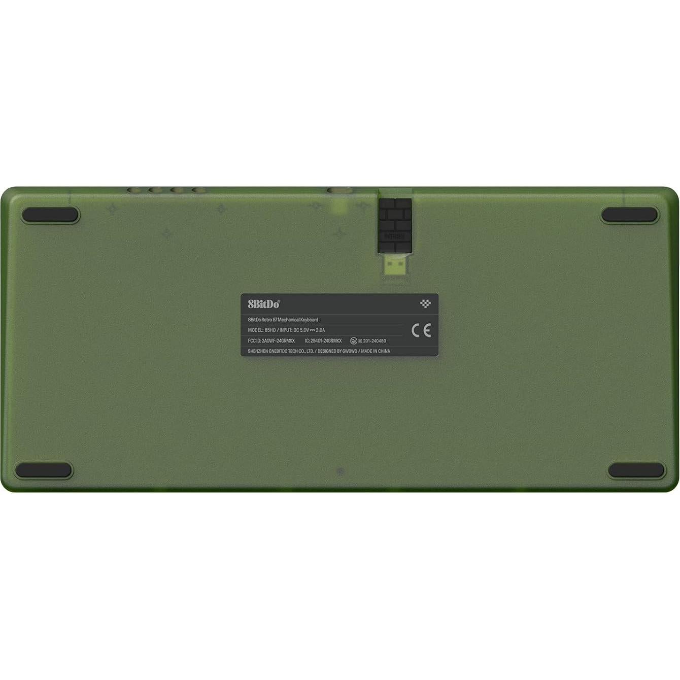 Teclado Mecánico Retro 8BitDo 87 Teclas RGB Inalámbrico