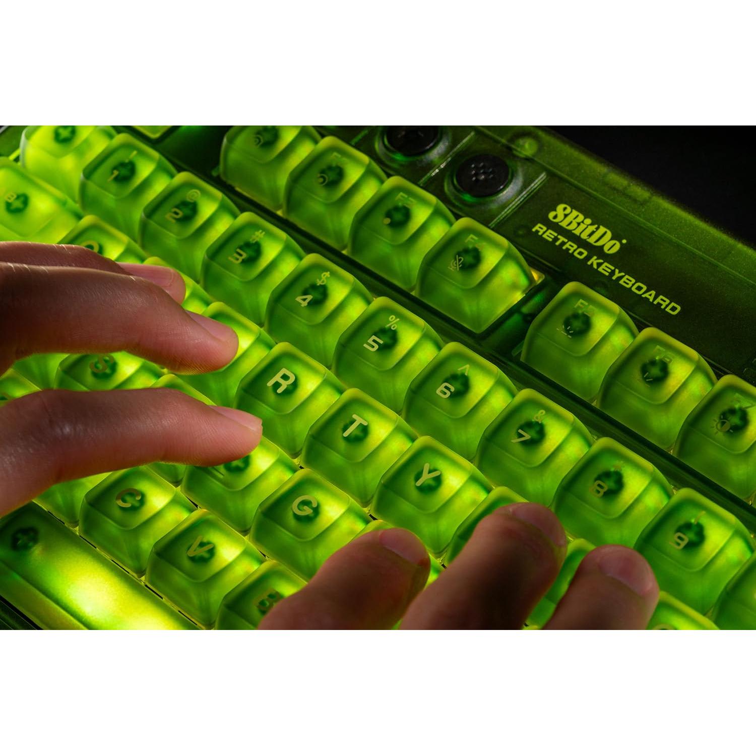 Teclado Mecánico Retro 8BitDo 87 Teclas RGB Inalámbrico