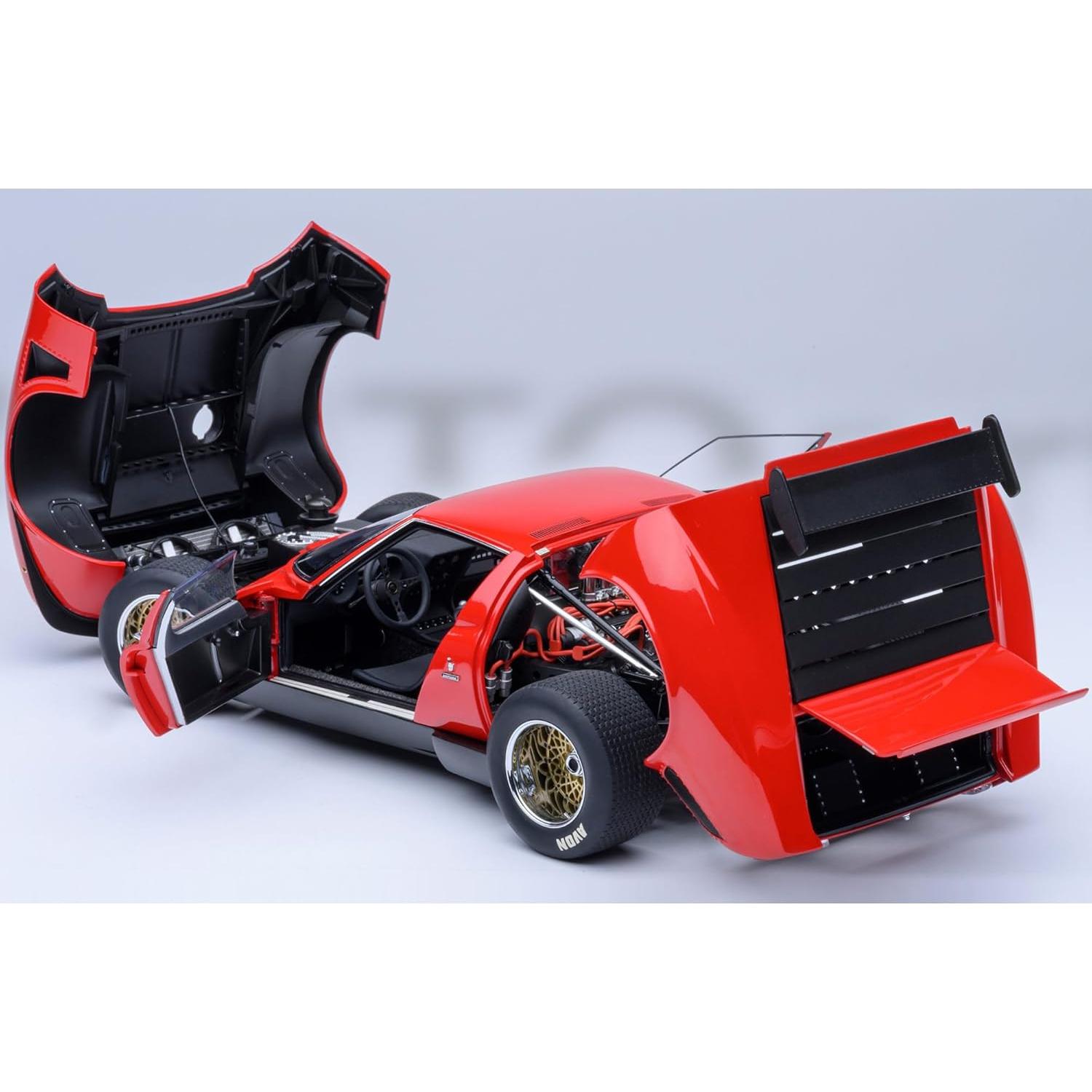Autoart Miura SVR Jota Rojo 1:18 Modelo a Escala Detallado
