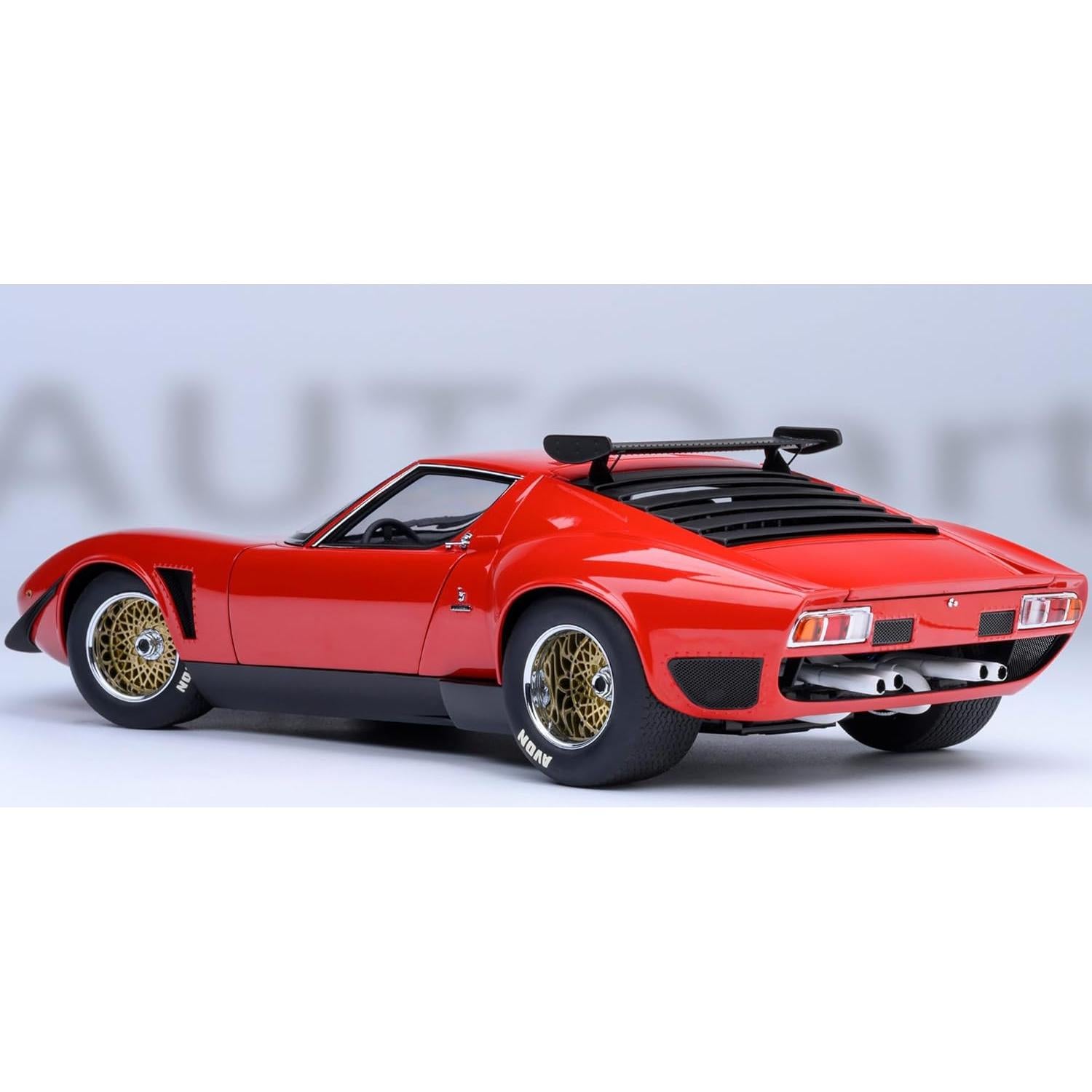 Autoart Miura SVR Jota Rojo 1:18 Modelo a Escala Detallado