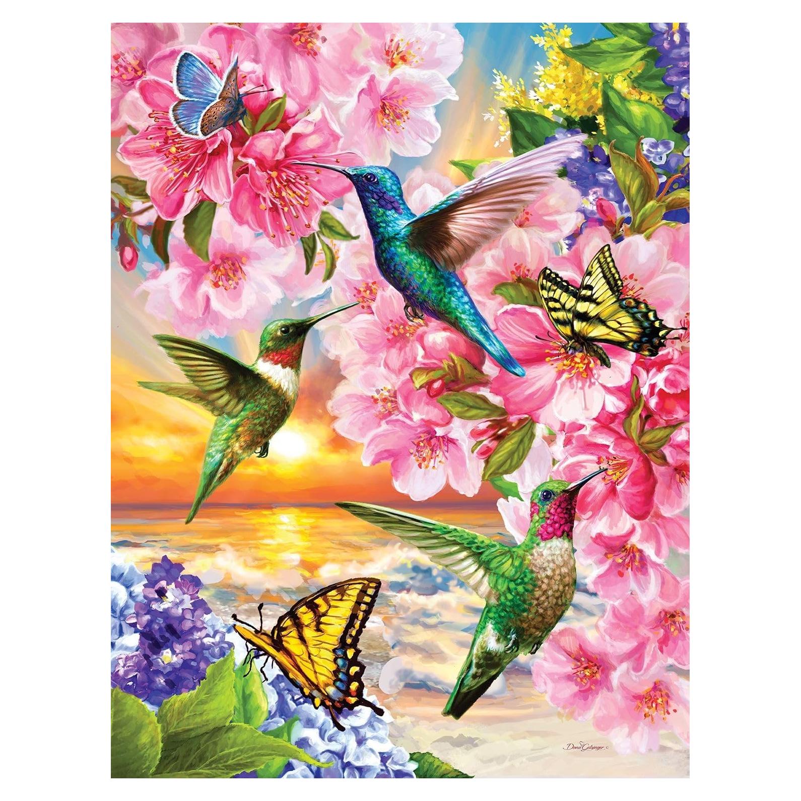 Rompecabezas 500 Piezas Springbok Colibríes 59.7x45.7cm