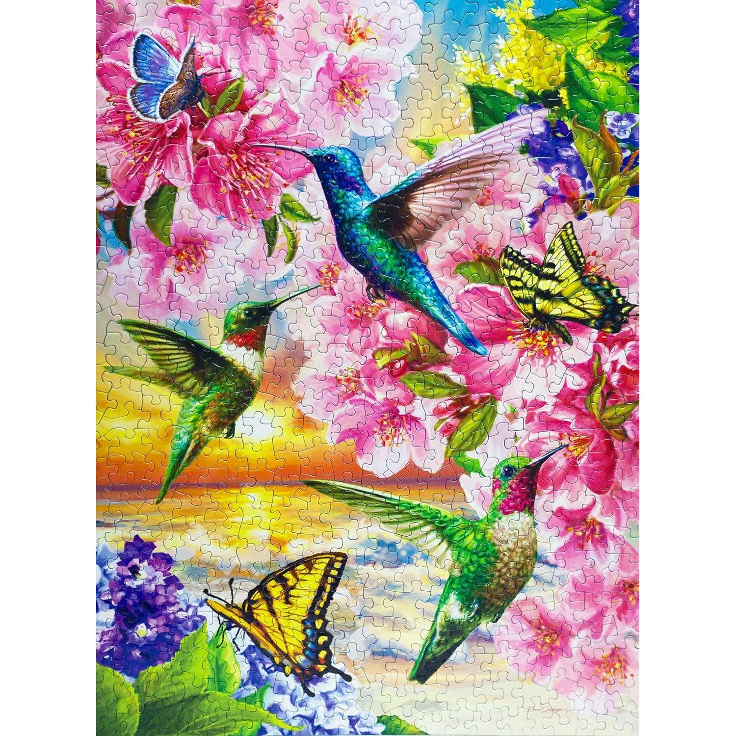 Rompecabezas 500 Piezas Springbok Colibríes 59.7x45.7cm