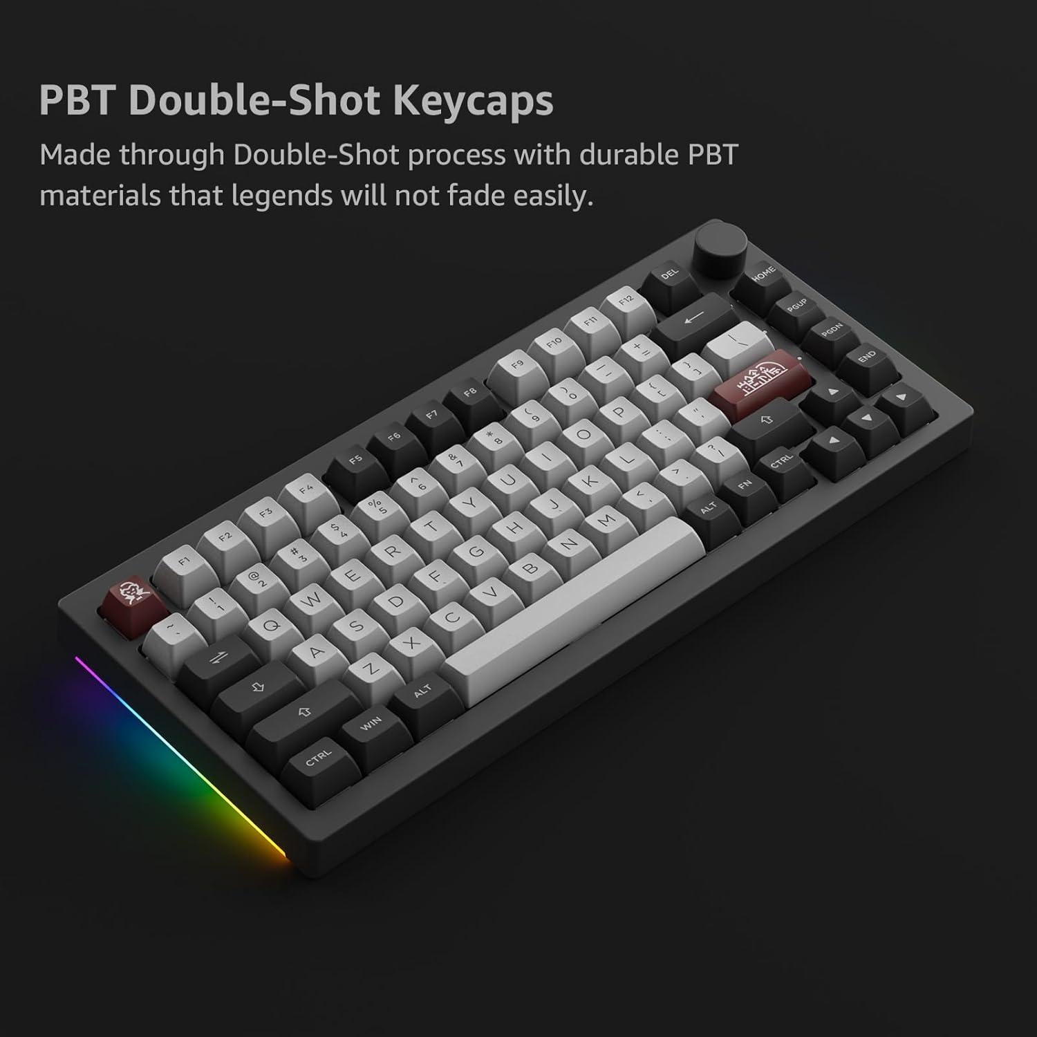 Teclado Mecánico Akko 5075B Plus Castillo Drácula RGB 75%