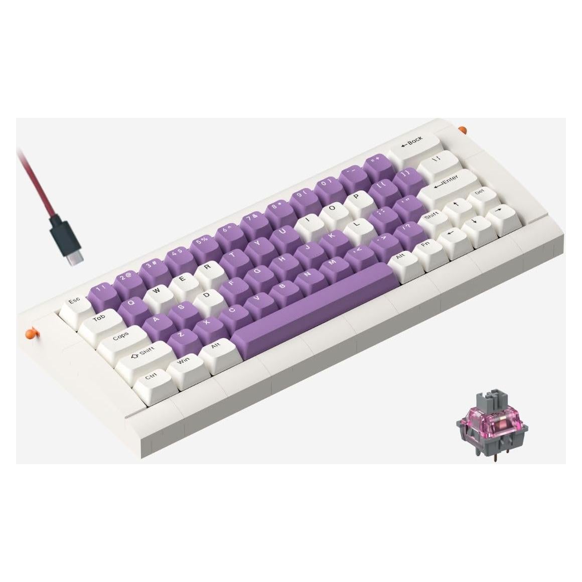 Teclado Mecánico Ergonómico KBDcraft Lilith 60% RGB