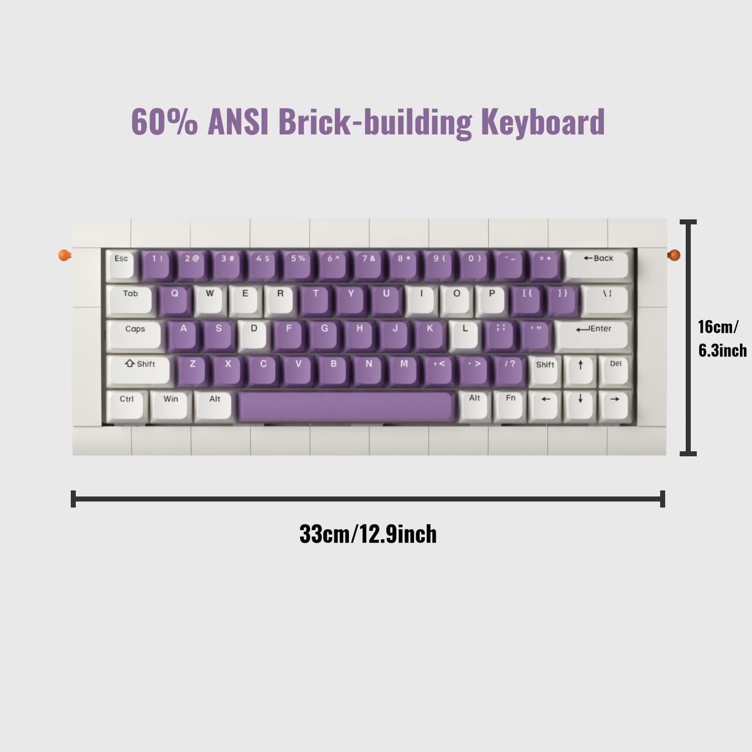 Teclado Mecánico Ergonómico KBDcraft Lilith 60% RGB