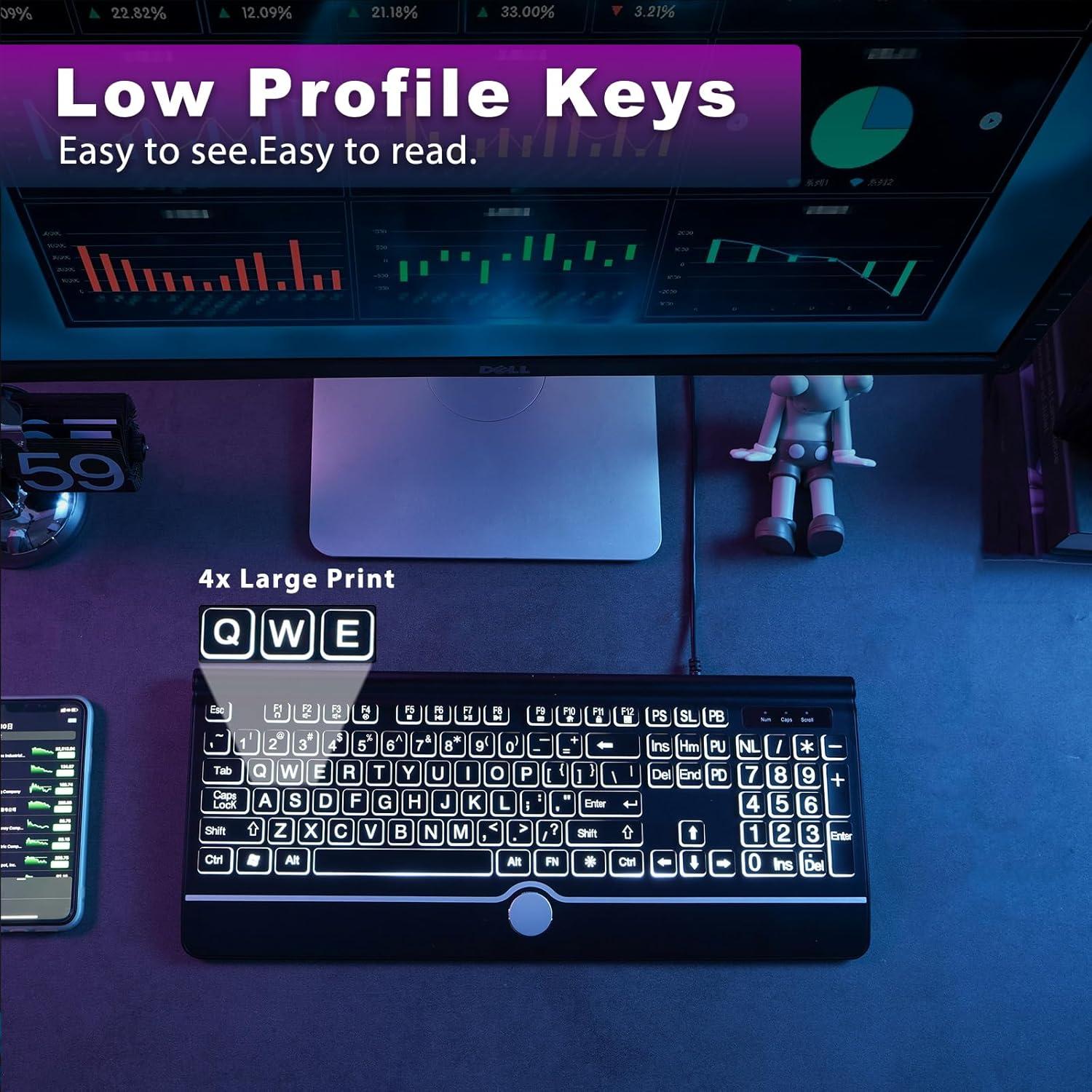 Teclado Retroiluminado HeengYanson HY-0001 USB 7 Colores