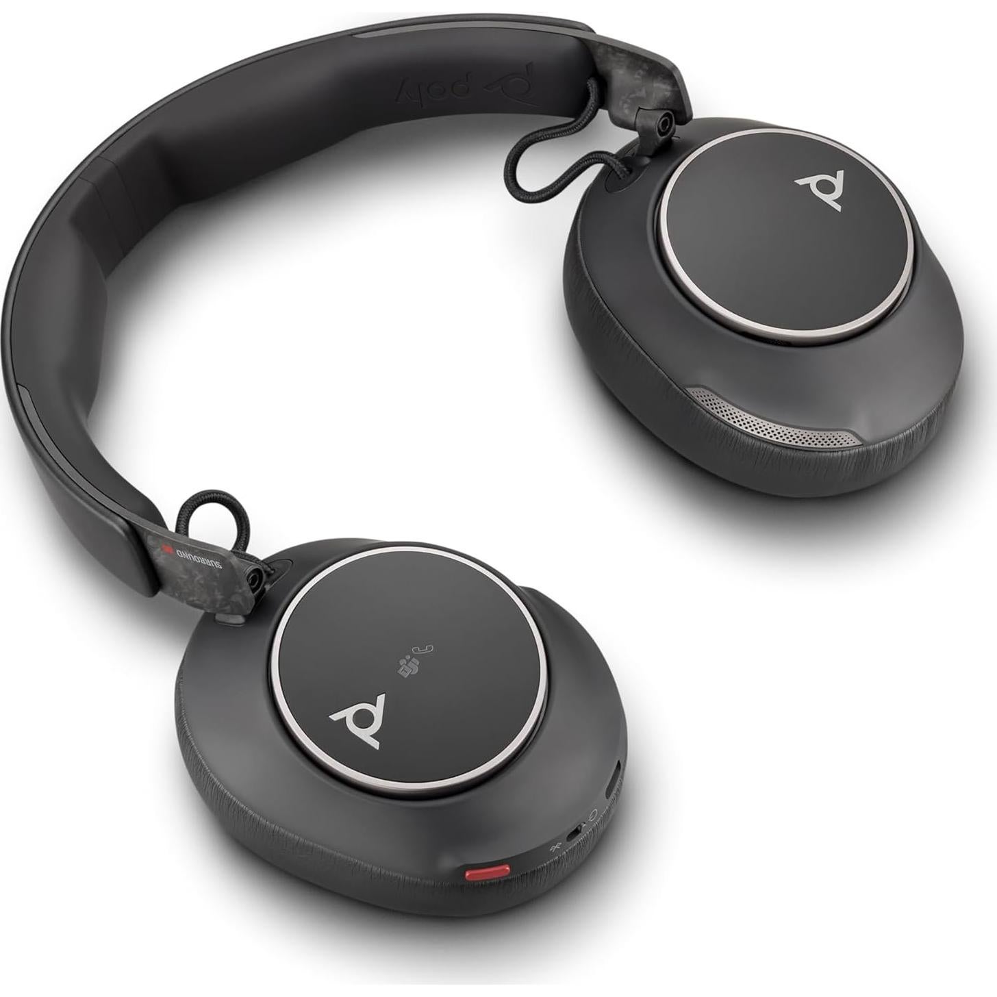 Auricular Bluetooth Poly Voyager Surround 80 UC - ANC, 21h Batería