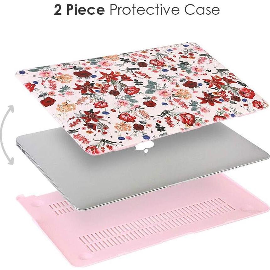 Funda MacBook Air 13" Velvet Caviar A1932 Floral Nude