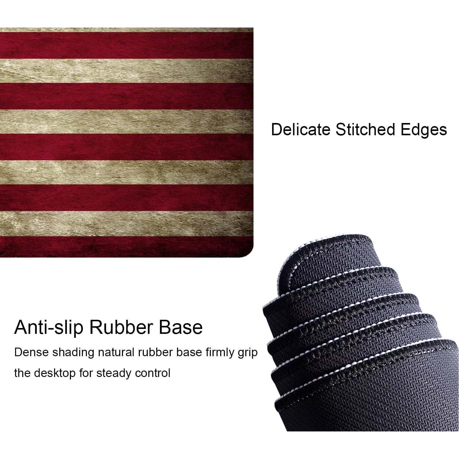 Alfombrilla de Ratón XL Wasica Banderas Patrióticas 800x300mm