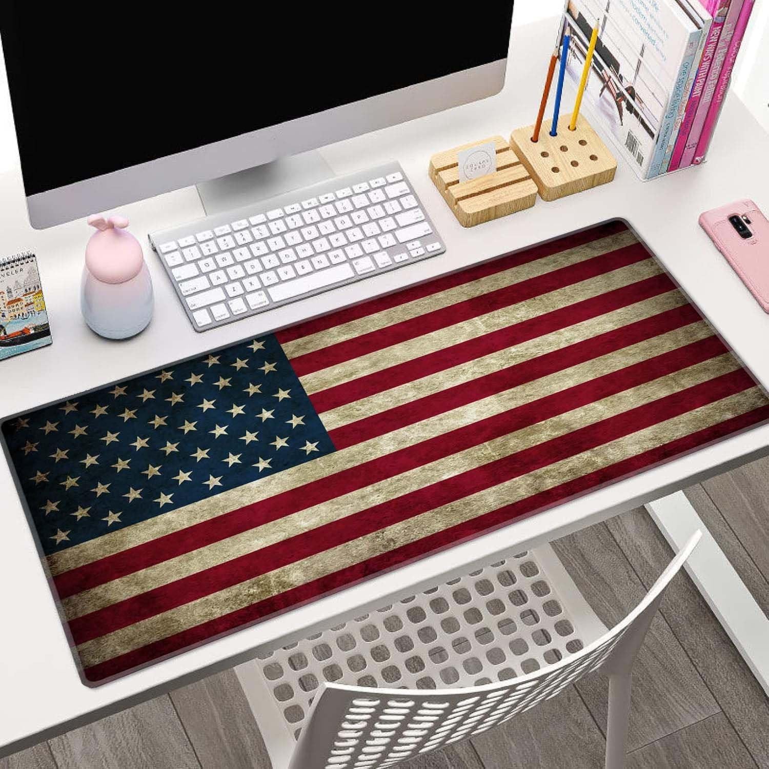 Alfombrilla de Ratón XL Wasica Banderas Patrióticas 800x300mm