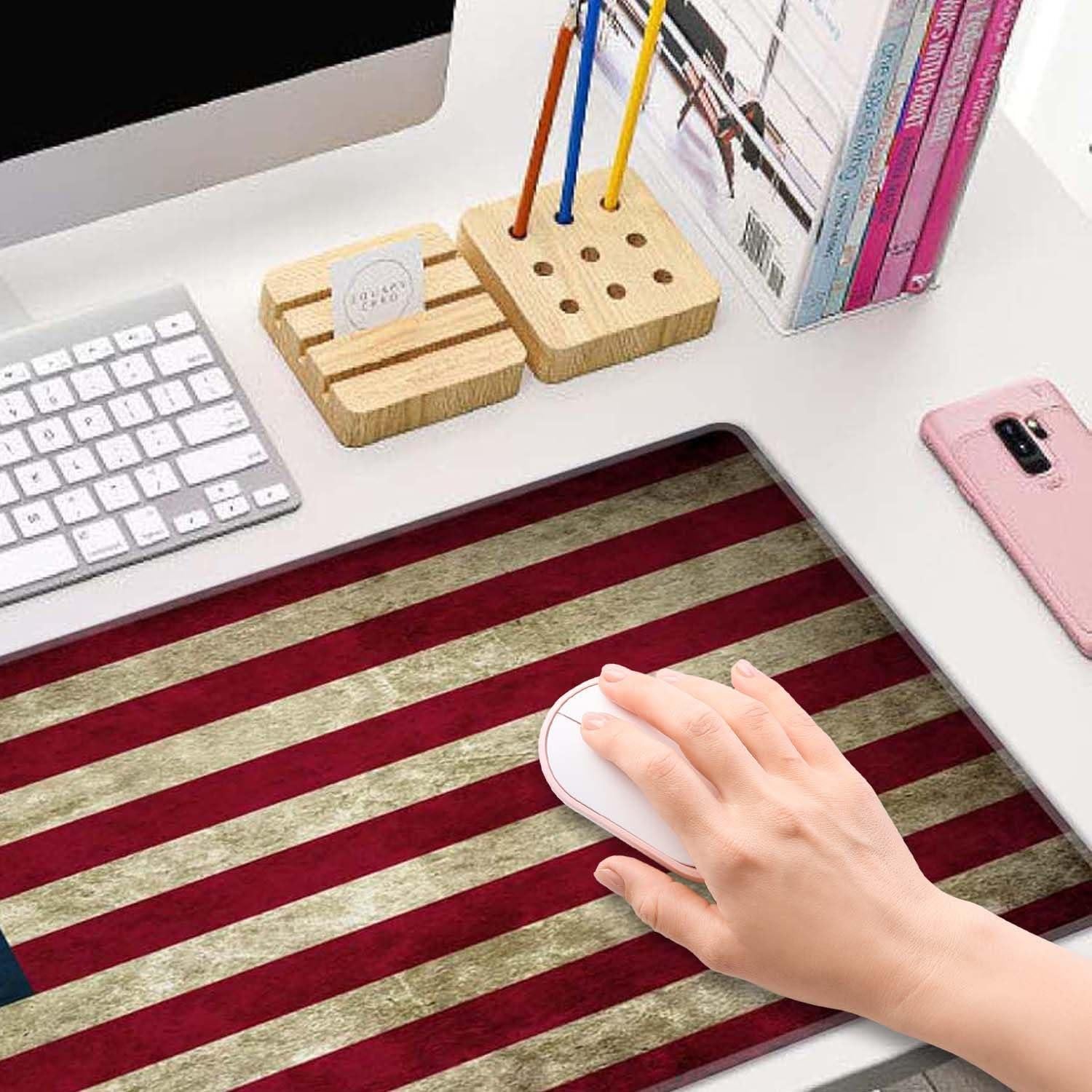 Alfombrilla de Ratón XL Wasica Banderas Patrióticas 800x300mm