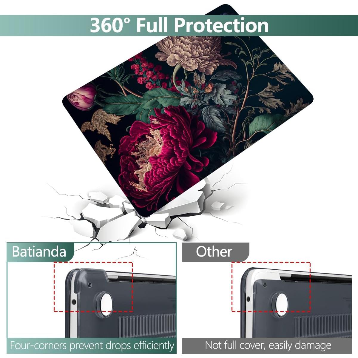 Funda Batianda para MacBook Air 13" M1 A2337 A2179 A1932