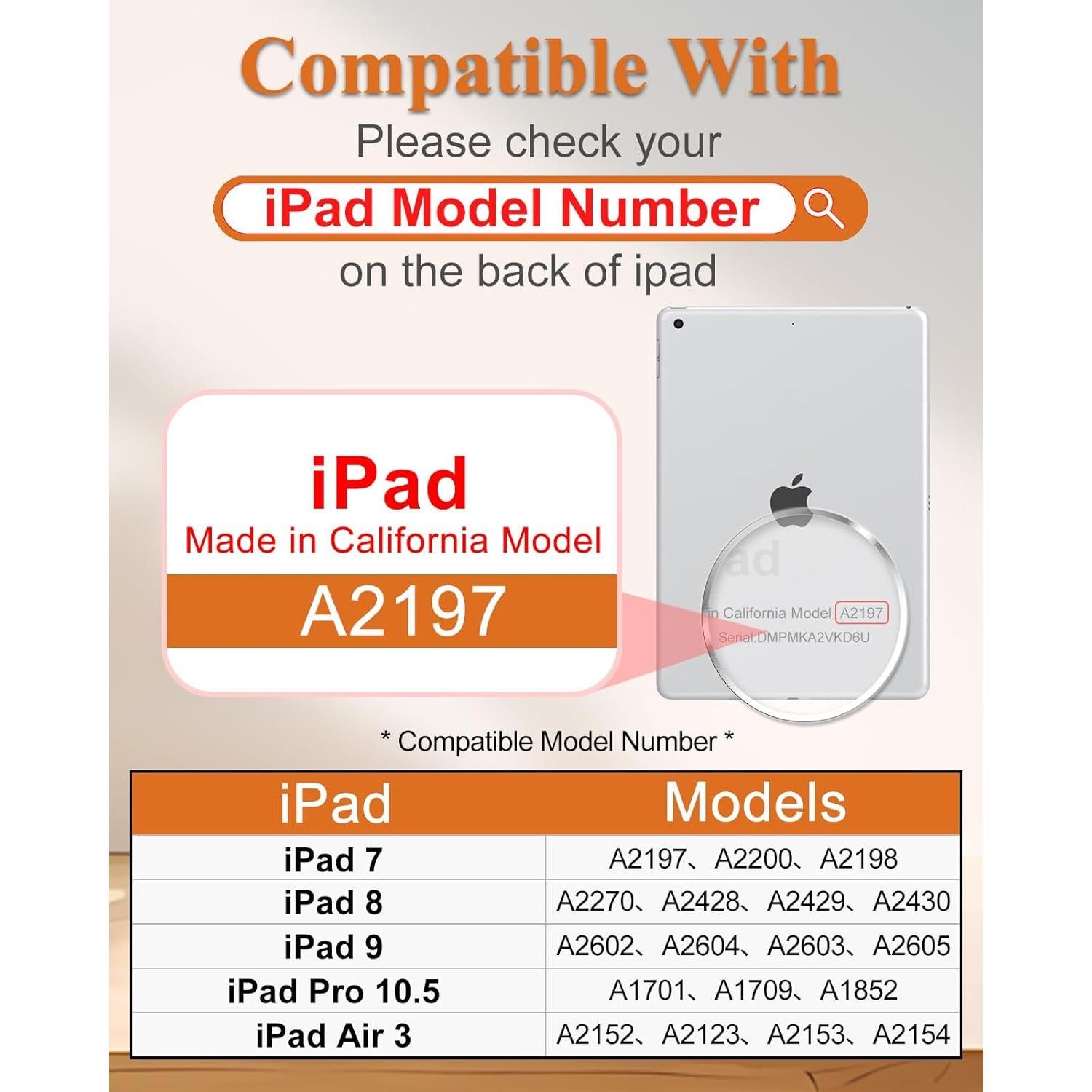 Funda Teclado Floral para iPad 9ª/8ª/7ª/Air 3ª/Pro 10.5" Wazzasoft