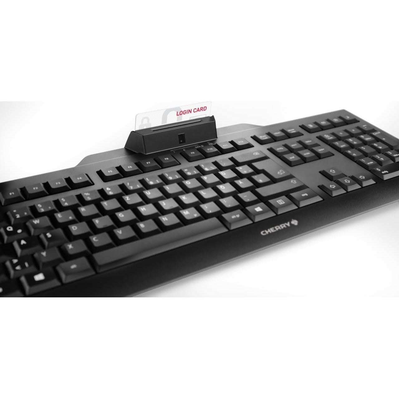 Teclado Cherry KC 1000 SC con Lector de Tarjetas Inteligentes