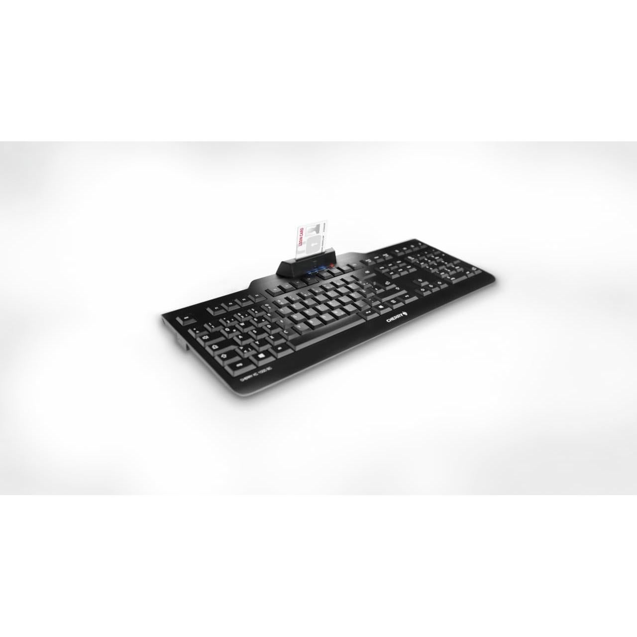 Teclado Cherry KC 1000 SC con Lector de Tarjetas Inteligentes