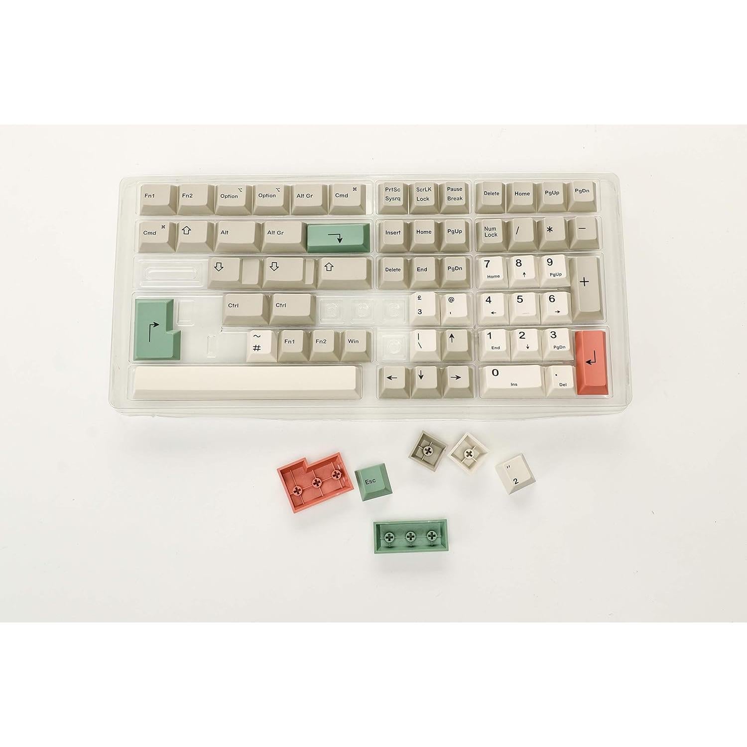 Juego de Teclas PBT HK Gaming para Teclado Mecánico