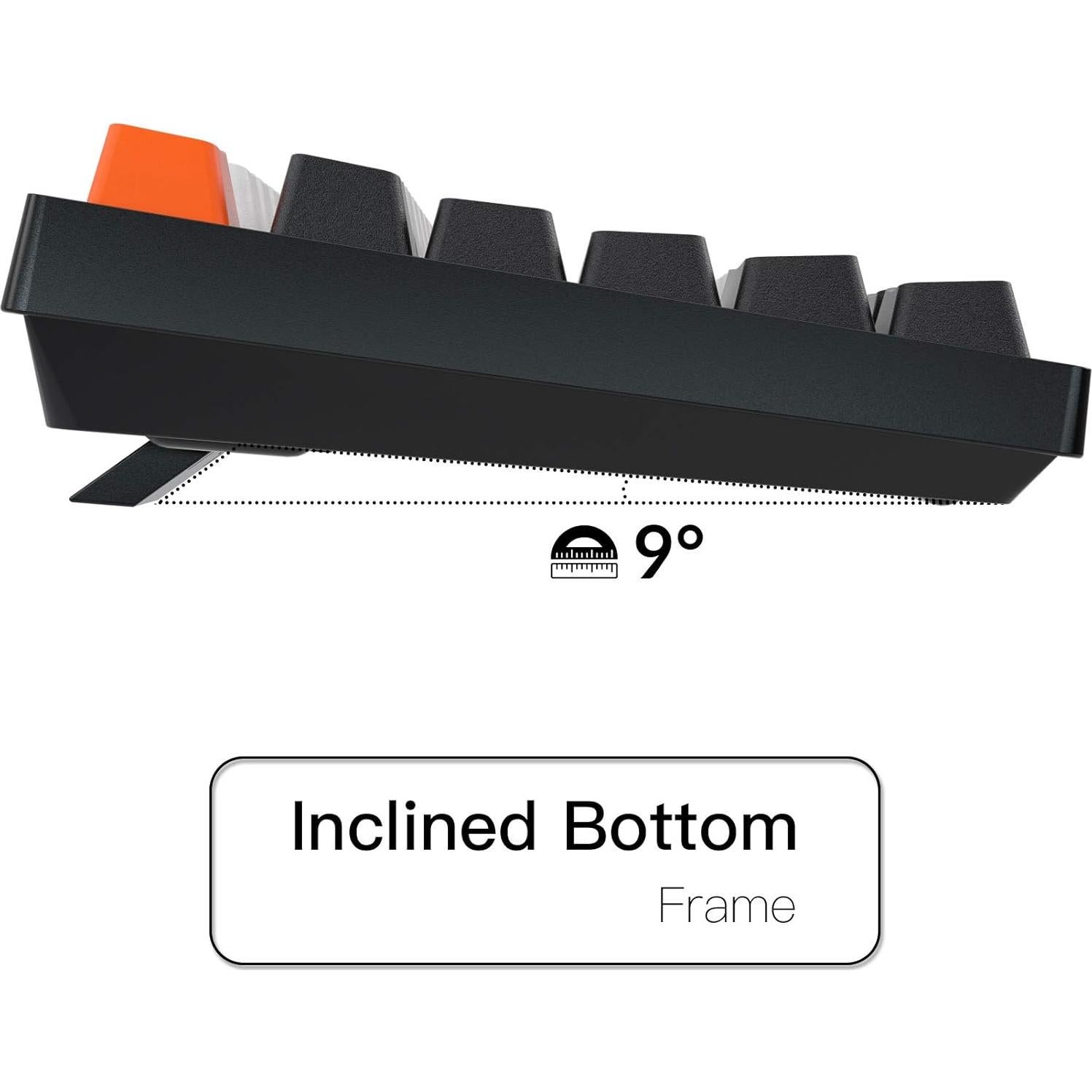 Teclado Mecánico Gaming Keychron C2 USB-C 104 Teclas LED Blanca