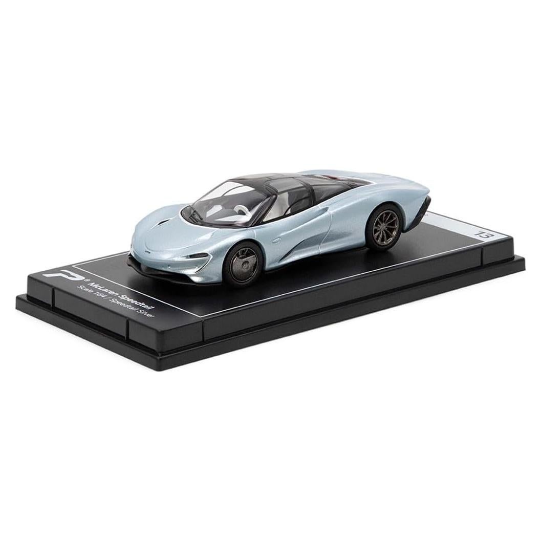McLaren Speedtail 1:64 Colección Hypercar Plata