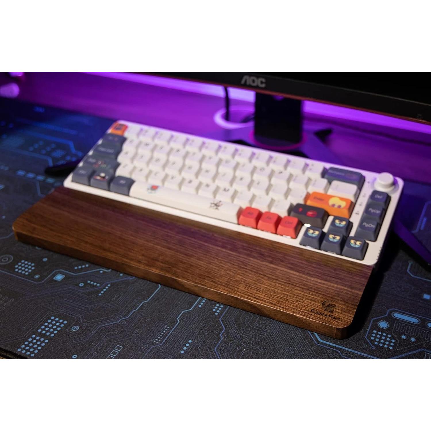 Reposamuñecas Ergonómico de Madera GK GAMAKAY 32.5 cm