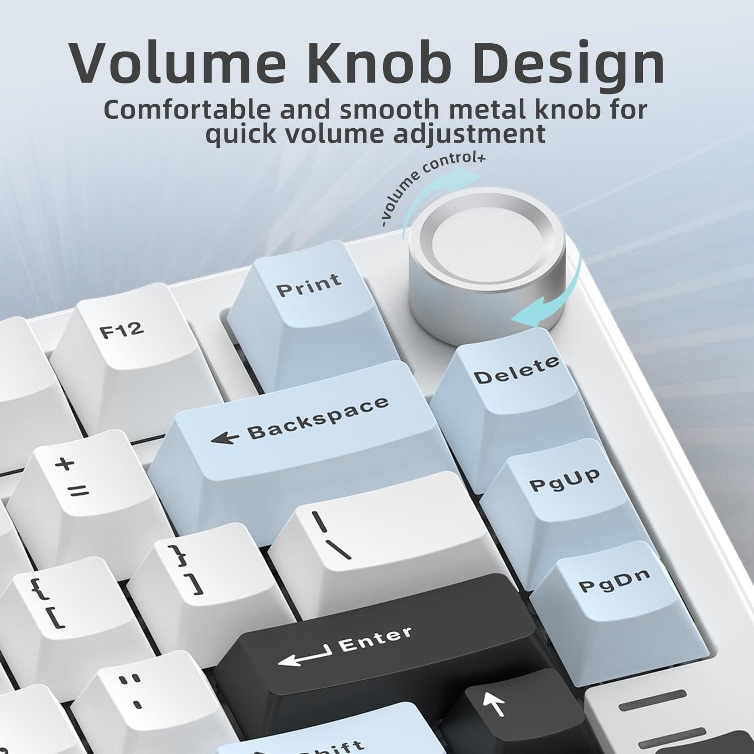 Teclado Mecánico 75% HELLO GANSS Hot Swappable RGB 81 Teclas