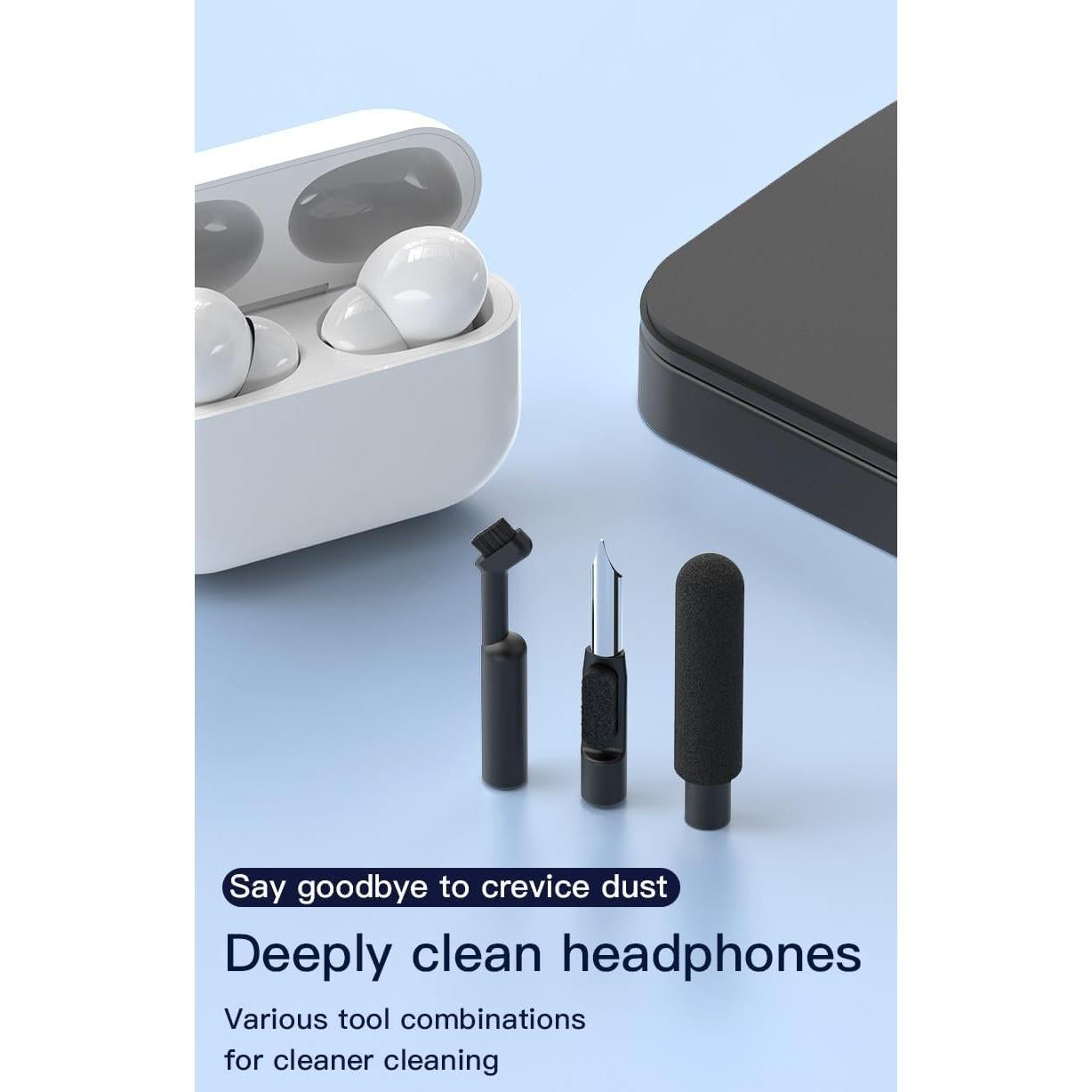 Reposamuñecas Ergonómico Ryaacphi Q22 con Kit de Limpieza 22 en 1