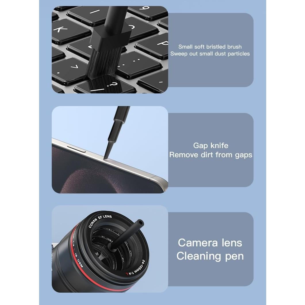 Reposamuñecas Ergonómico Ryaacphi Q22 con Kit de Limpieza 22 en 1