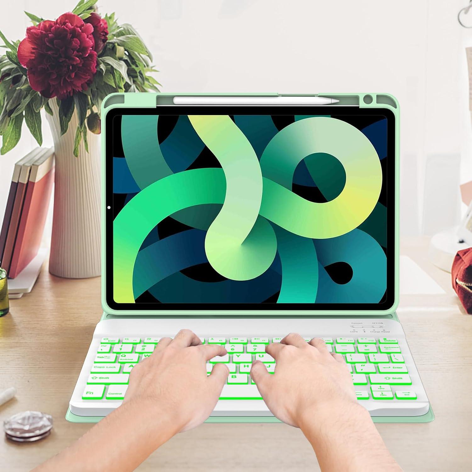 Funda Teclado Bluetooth D DINGRICH para iPad Air 11" 2024